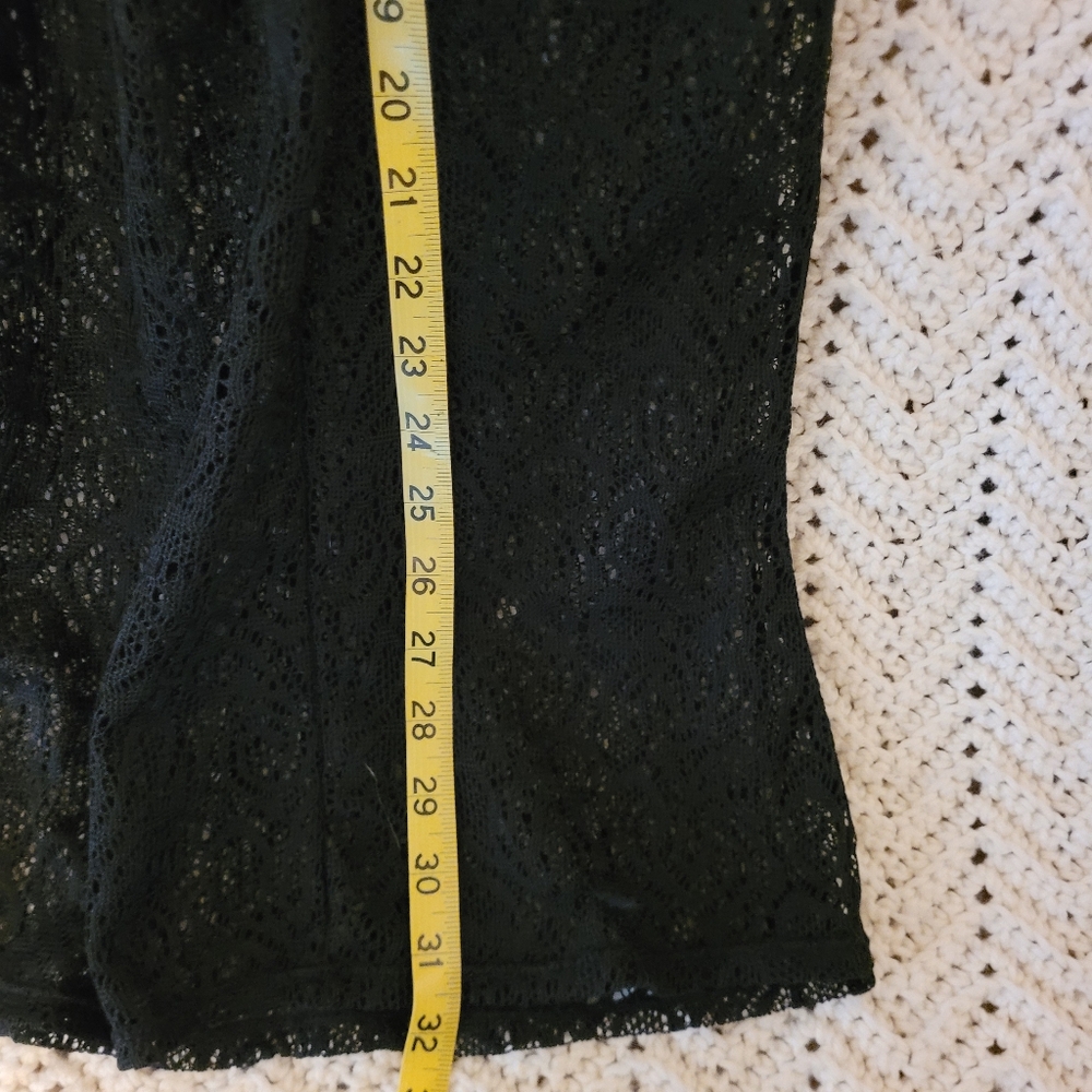 Jaclyn Smith Lace Top/Swimsuit Coverup XL - Picture 5 of 7